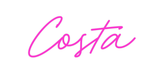 Custom Neon: Costa - Neon Filter