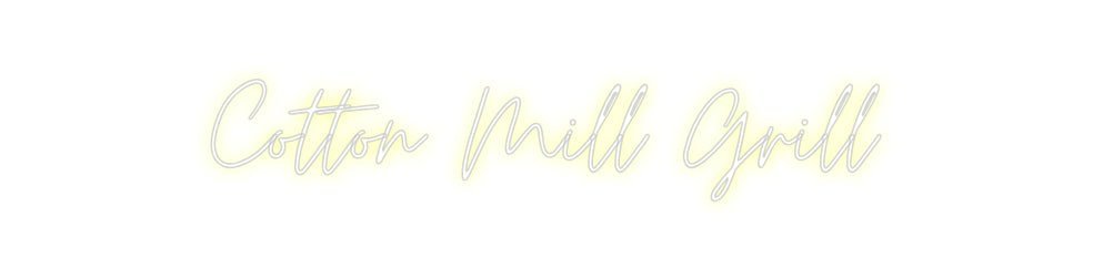 Custom Neon: Cotton Mill G... - Neon Filter