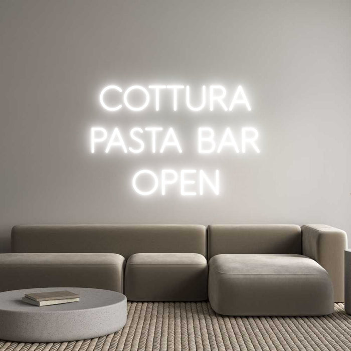 Custom Neon: COTTURA PAST... - Neon Filter