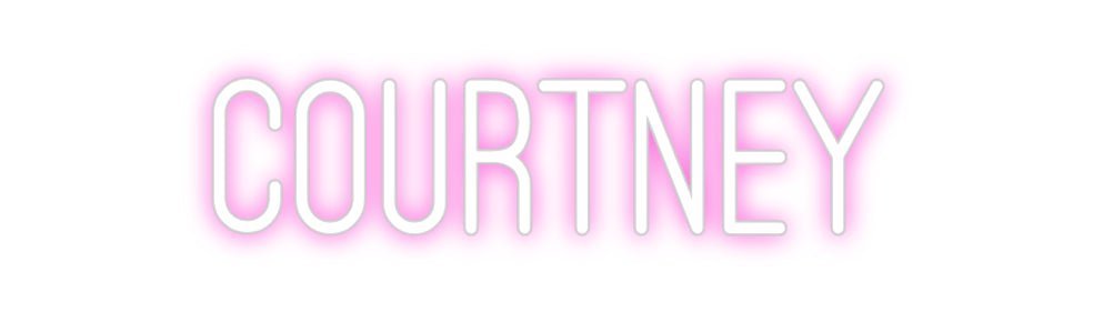 Custom Neon: COURTNEY - Neon Filter