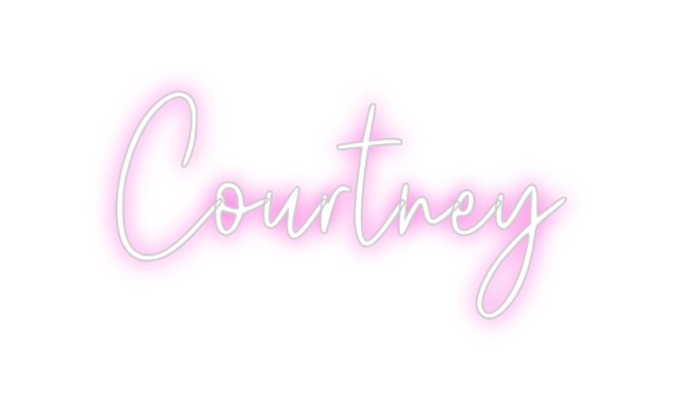 Custom Neon: Courtney - Neon Filter