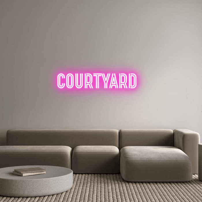 Custom Neon: COURTYARD - Neon Filter