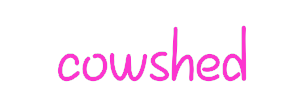 Custom Neon: cowshed - Neon Filter