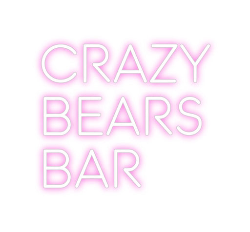 Custom Neon: Crazy Bears... - Neon Filter