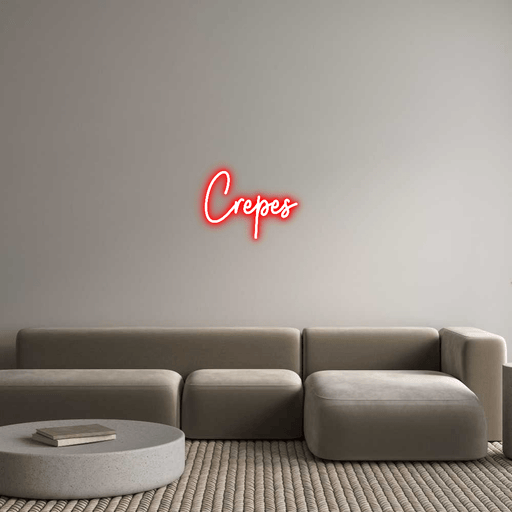 Custom Neon: Crepes - Neon Filter