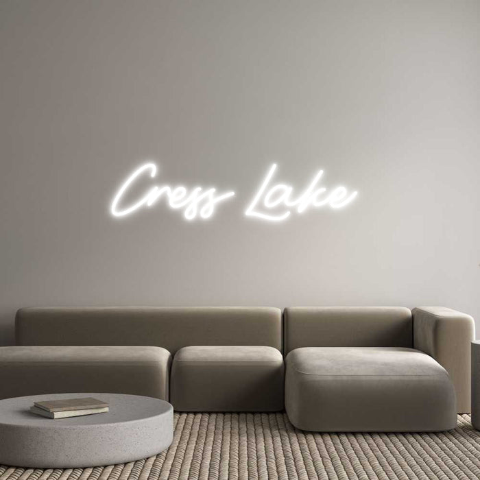 Custom Neon: Cress Lake - Neon Filter