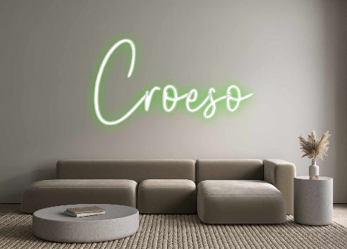 Custom Neon: Croeso - Neon Filter