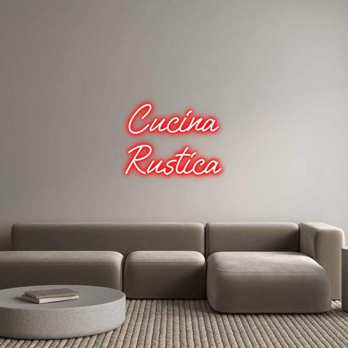 Custom Neon: Cucina Rustica - Neon Filter