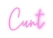 Custom Neon: Cunt - Neon Filter