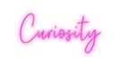 Custom Neon: Curiosity - Neon Filter