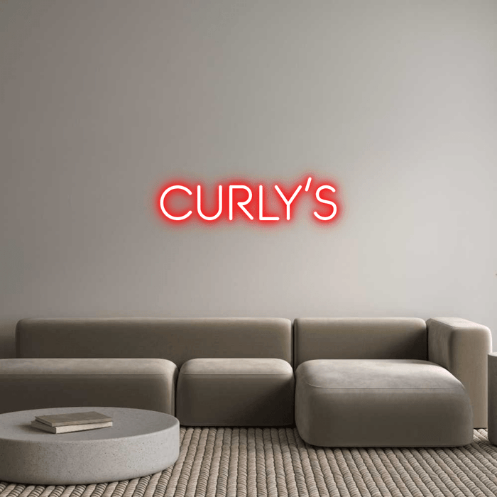 Custom Neon: Curly’s - Neon Filter