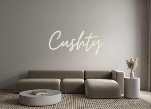 Custom Neon: Cushty - Neon Filter