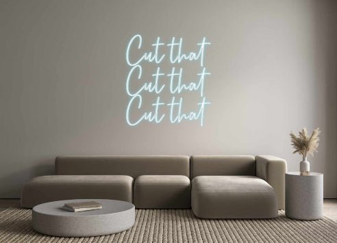 Custom Neon: Cut that Cut... - Neon Filter