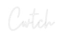 Custom Neon: Cwtch - Neon Filter