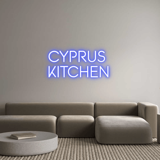 Custom Neon: CYPRUS KITC... - Neon Filter