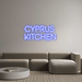 Custom Neon: CYPRUS KITC... - Neon Filter