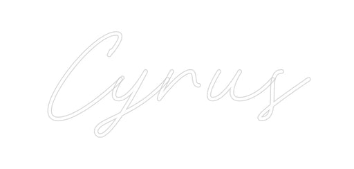 Custom Neon: Cyrus - Neon Filter