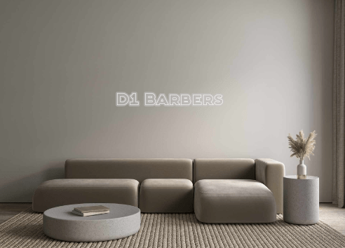 Custom Neon: D1 Barbers - Neon Filter