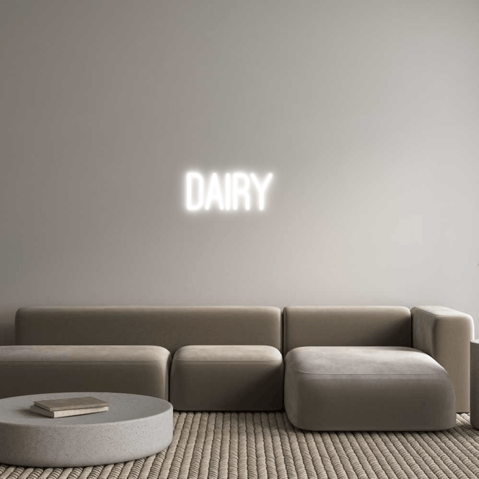 Custom Neon: DAIRY - Neon Filter