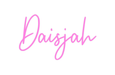 Custom Neon: Daisjah - Neon Filter