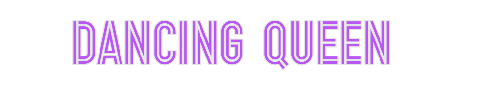 Custom Neon: dancing queen - Neon Filter