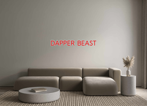 Custom Neon: DAPPER BEAST - Neon Filter