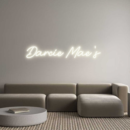 Custom Neon: Darcie Mae's - Neon Filter