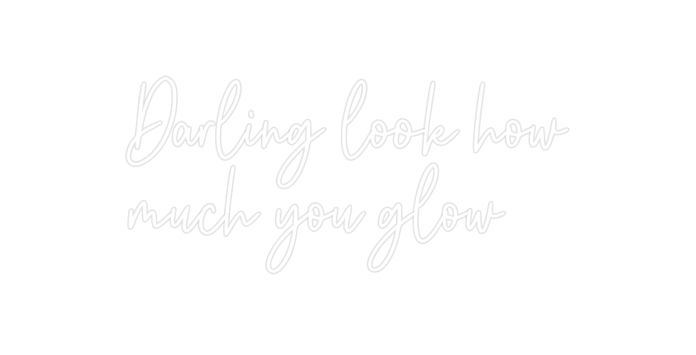 Custom Neon: Darling look ... - Neon Filter