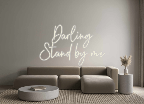 Custom Neon: Darling Stand... - Neon Filter