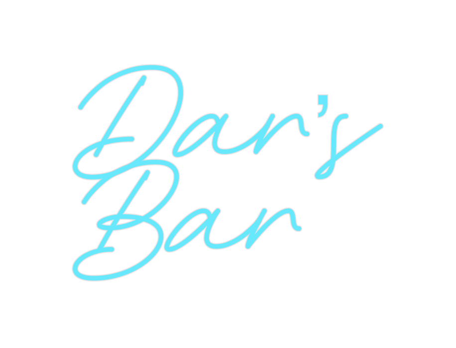 Custom Neon: Dar’s Bar - Neon Filter