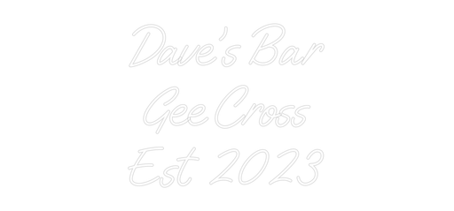 Custom Neon: Dave’s Bar G... - Neon Filter