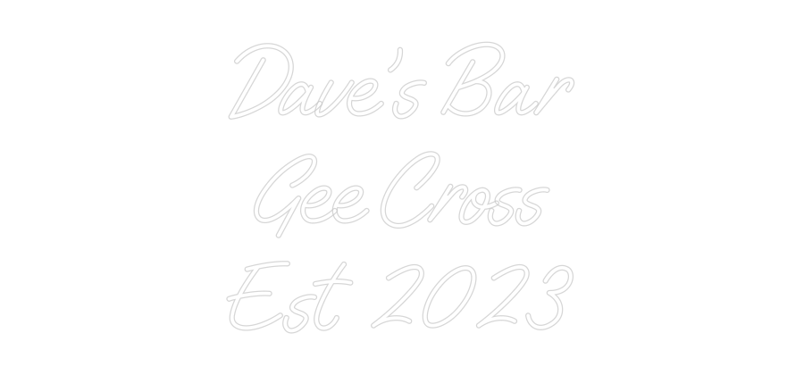 Custom Neon: Dave’s Bar G... - Neon Filter