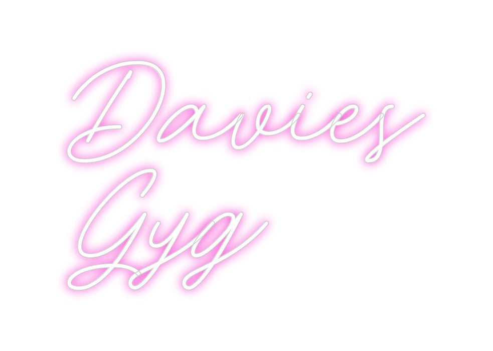 Custom Neon: Davies Gyg - Neon Filter