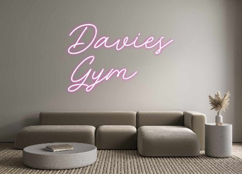 Custom Neon: Davies Gym - Neon Filter