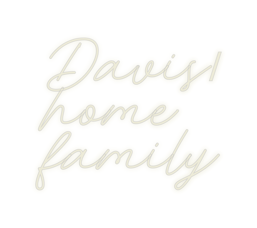 Custom Neon: Davis/ home f... - Neon Filter