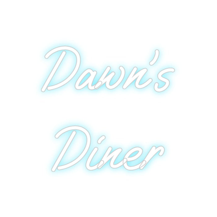 Custom Neon: Dawn's Diner - Neon Filter