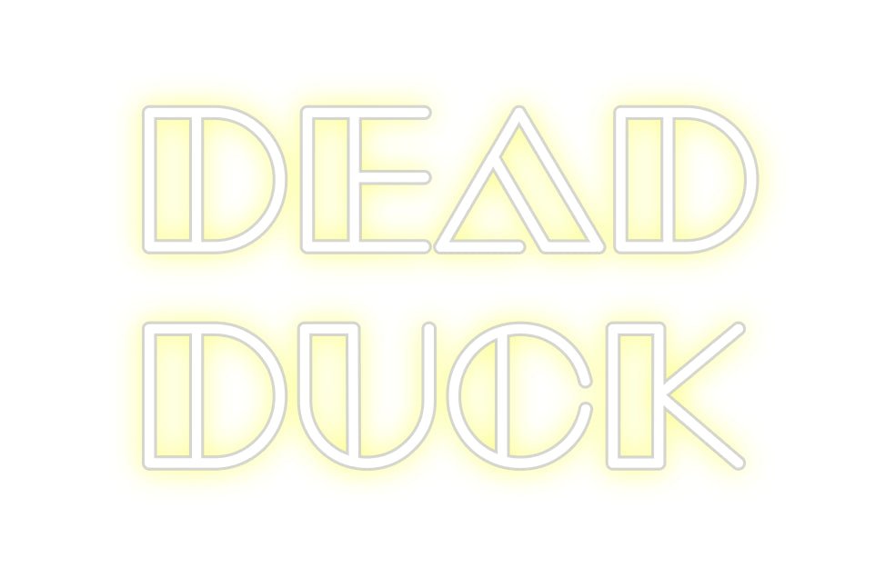 Custom Neon: DEAD DUCK - Neon Filter