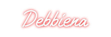 Custom Neon: Debbiena - Neon Filter