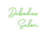 Custom Neon: Debodies Salon - Neon Filter