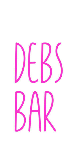 Custom Neon: Debs Bar - Neon Filter