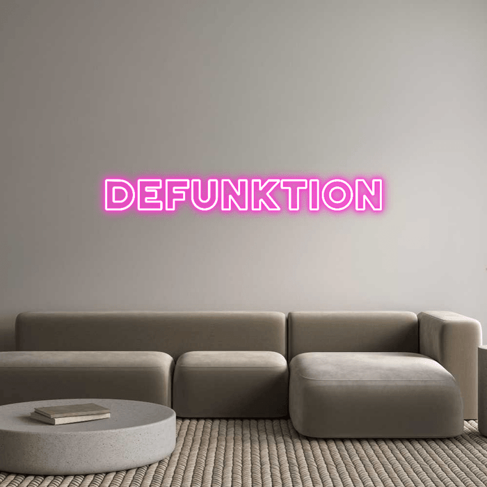 Custom Neon: Defunktion - Neon Filter