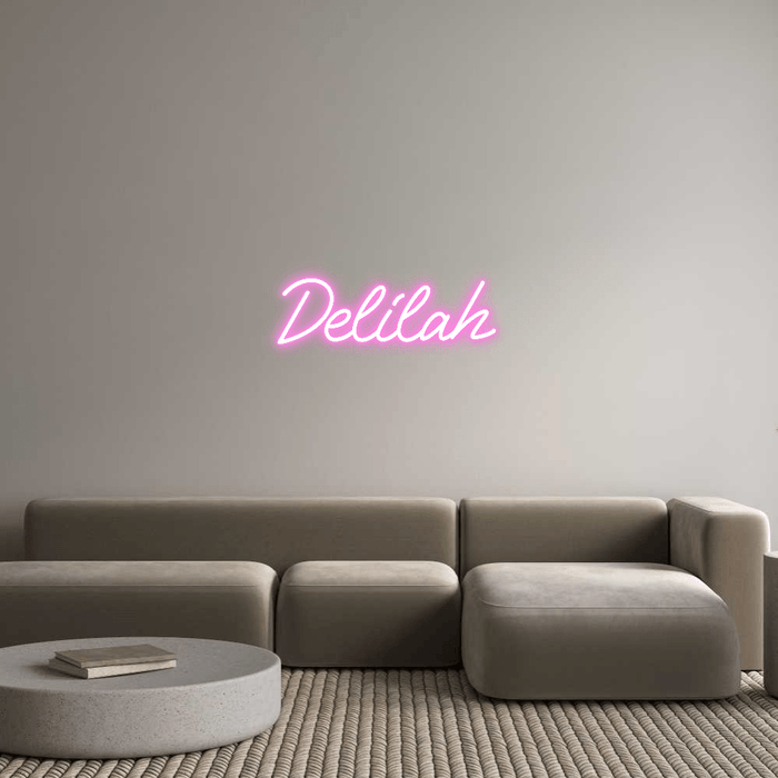 Custom Neon: Delilah - Neon Filter