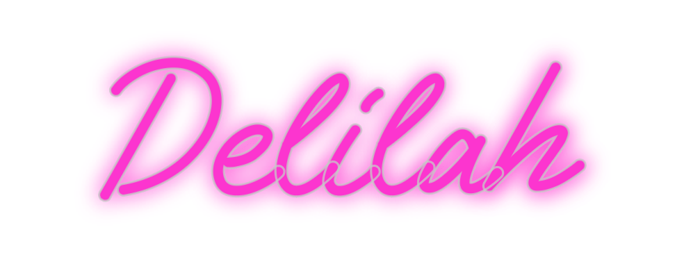 Custom Neon: Delilah - Neon Filter