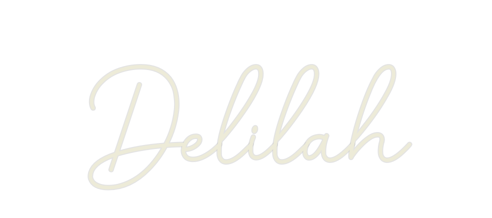 Custom Neon: Delilah - Neon Filter