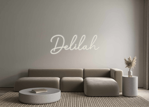 Custom Neon: Delilah - Neon Filter