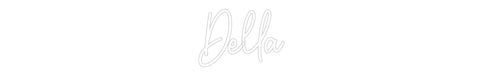 Custom Neon: Della - Neon Filter