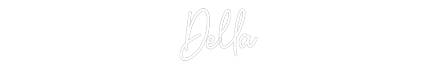 Custom Neon: Della - Neon Filter