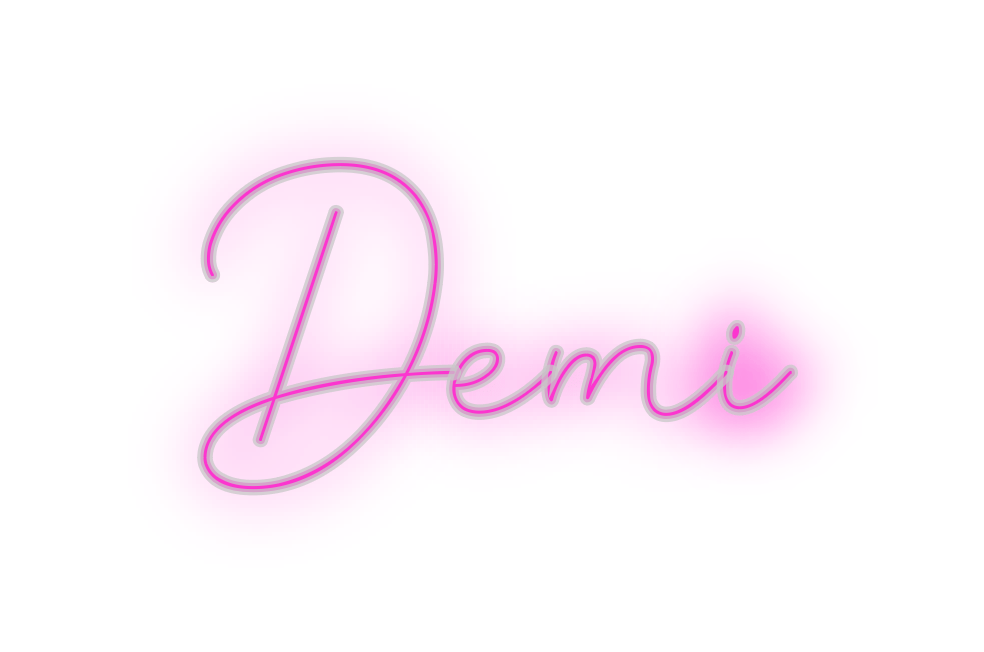 Custom Neon: Demi - Neon Filter