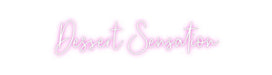 Custom Neon: Dessert Sensa... - Neon Filter