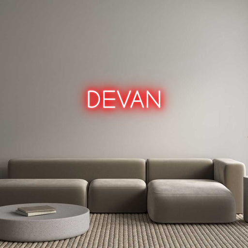 Custom Neon: Devan - Neon Filter